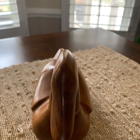 Hand carved wood duck - Picture 8 of 10